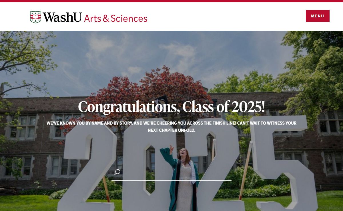 Arts & Sciences | Washington University in St. Louis