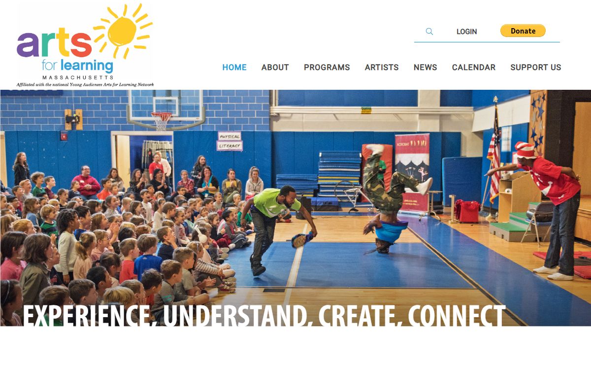 Arts for Learning Massachusetts - Arts Education, assemblies, workshops, virtual programs, remote arts learning