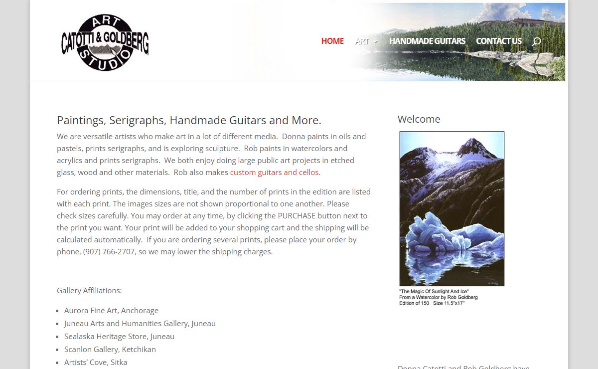 Welcome to the website of Donna Catotti and Rob Goldberg! - Catotti and Goldberg Art Studio