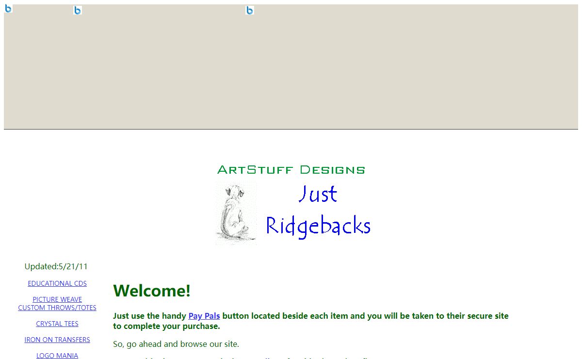 ArtStuff Designs - Just Ridgebacks