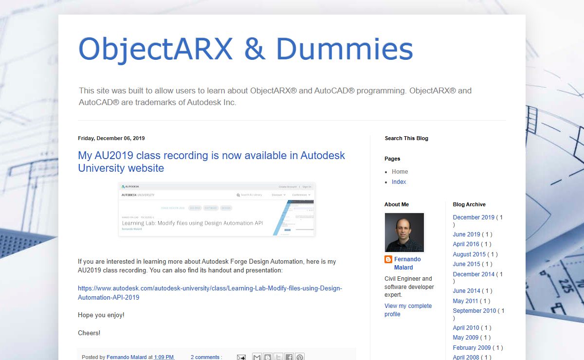 ObjectARX & Dummies