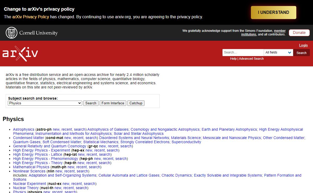 arXiv.org e-Print archive