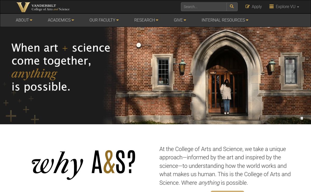 College of Arts and Science | Vanderbilt University