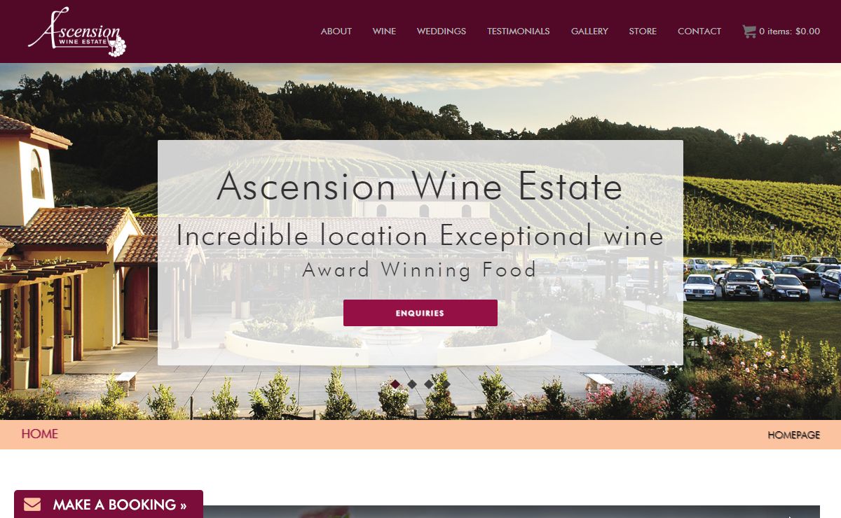 Home | Ascension Wine Estate