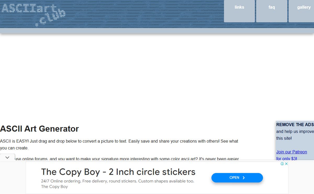 ASCII Art Generator - Online "HD" Color Image to Text Converter ▄▀▄▀█▓▒░