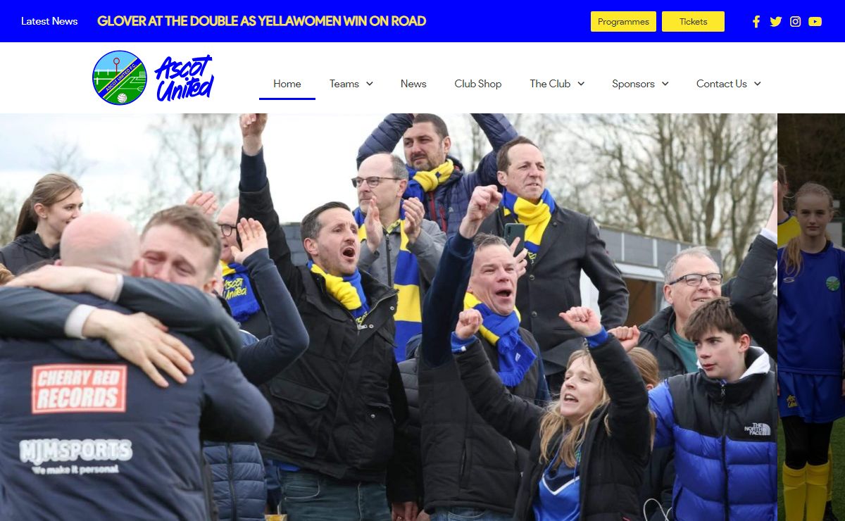 Home - Ascot United Football Club