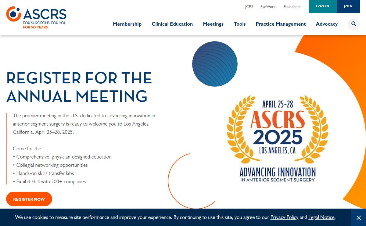 American Society of Cataract and Refractive Surgery | ASCRS