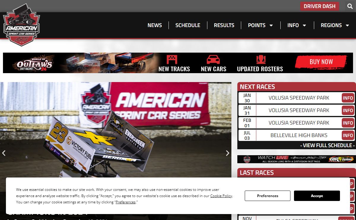 Home - American Sprint Car Series