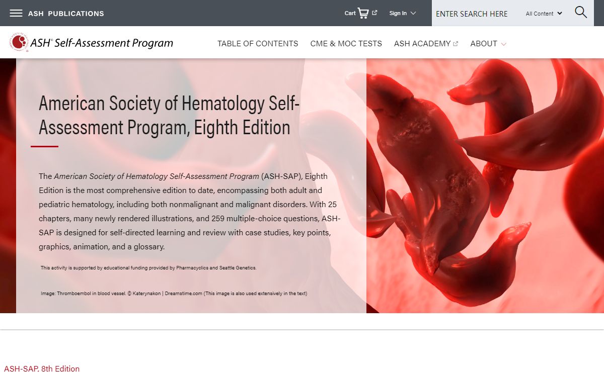 ASH SAP | American Society of Hematology