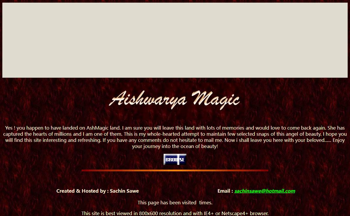 Aishwarya Magic - My tribute to the Epitome of Beauty !