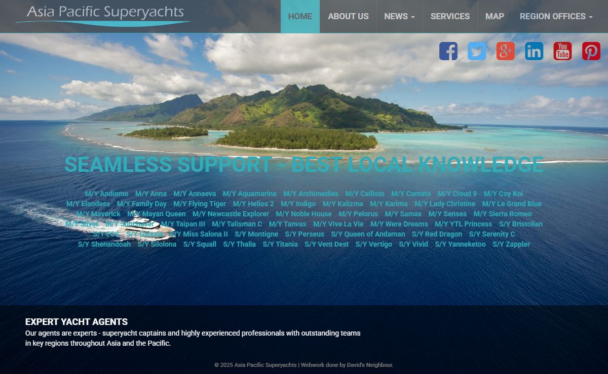 Home - Asia Pacific Superyachts