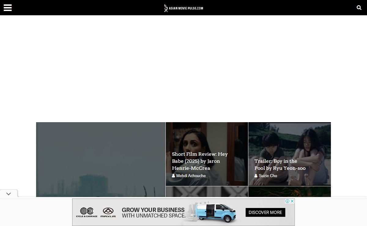 Asian Movie Pulse Reviews News Features Lists for Asian Cinema