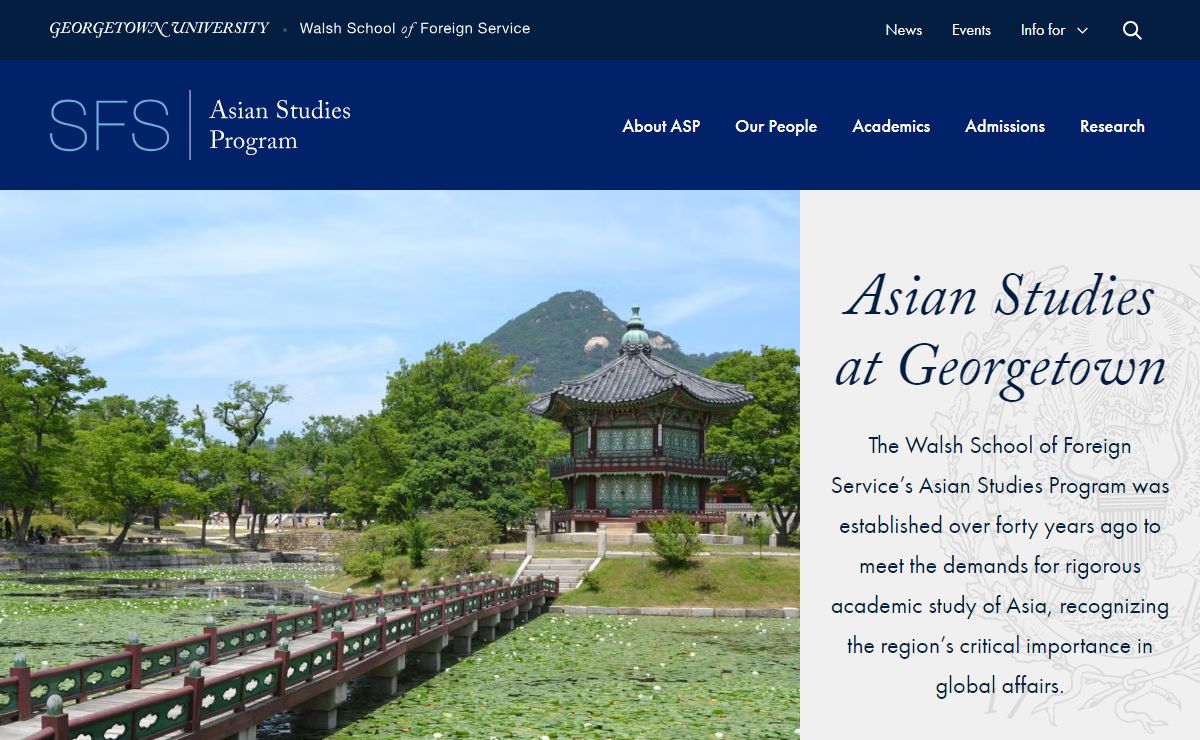 Homepage - Asian Studies