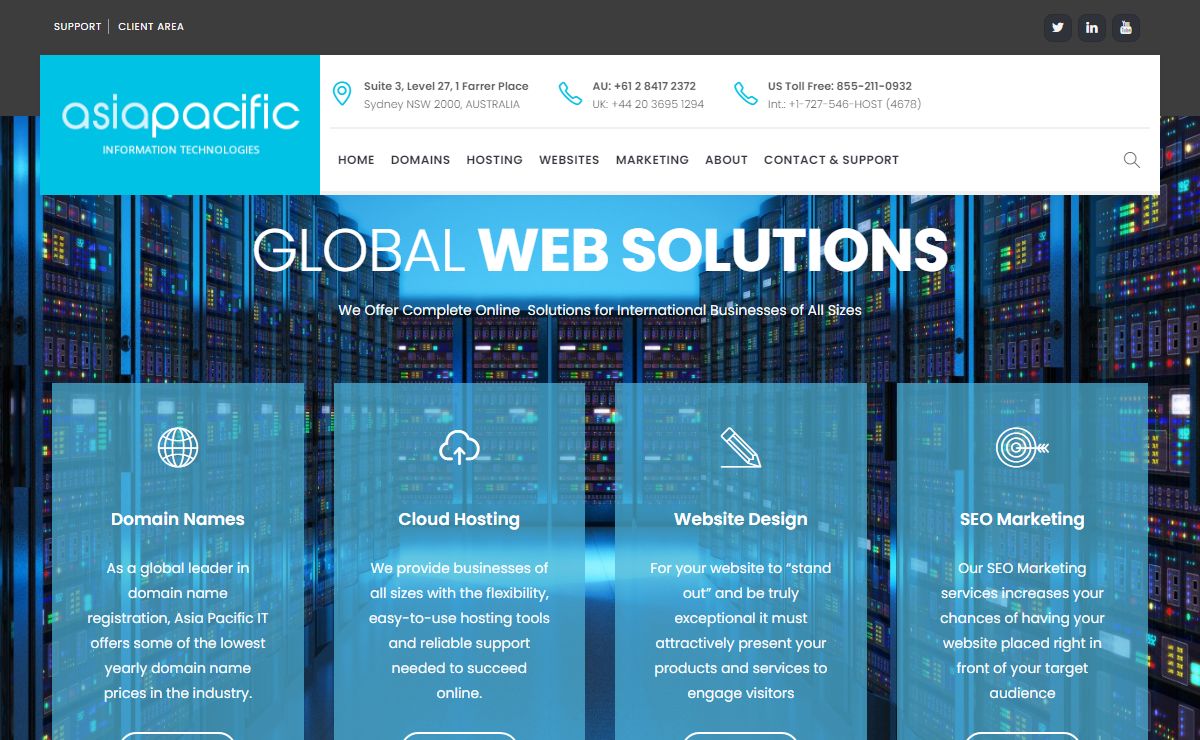 Asia Pacific IT – Offshore Business Web Solutions