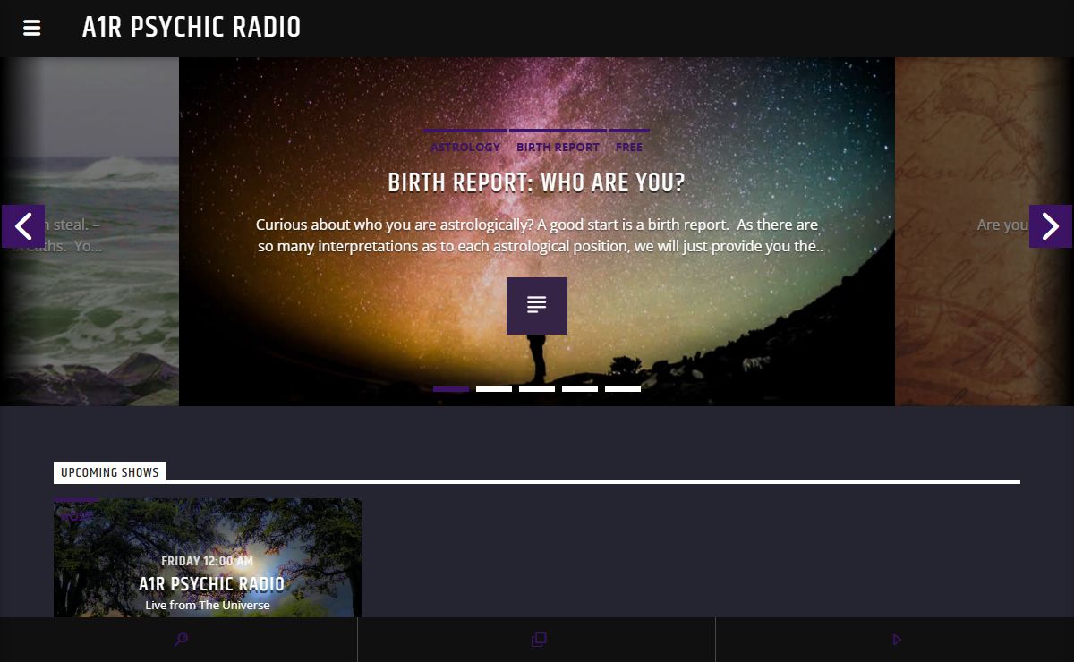 A1R Psychic Radio – Earth's #1 Psychic Radio Network