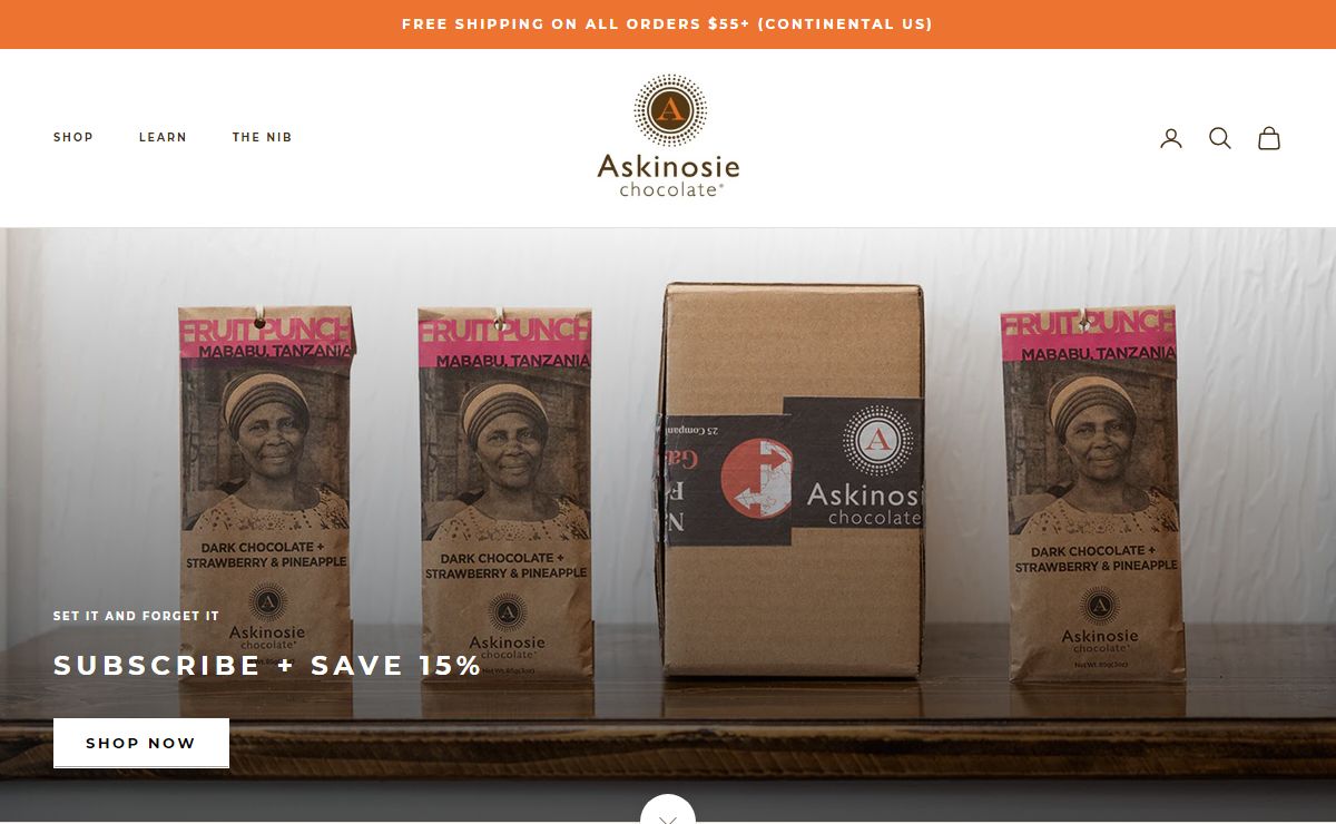Askinosie Chocolate | Bean to Bar Chocolate Gifts - Craft Chocolate