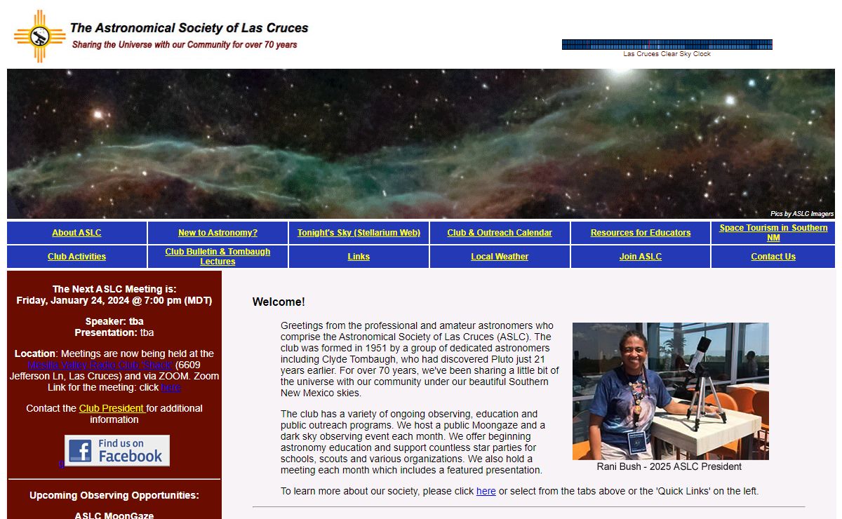 The Astronomical Society of Las Cruces