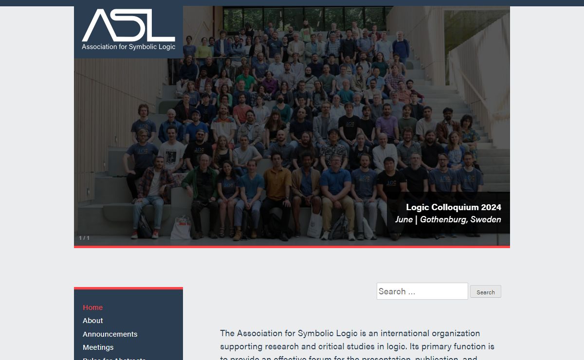 Association for Symbolic Logic
