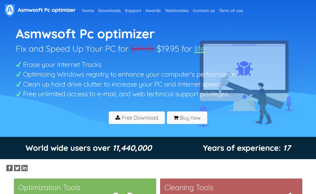 Asmwsoft Pc optimizer