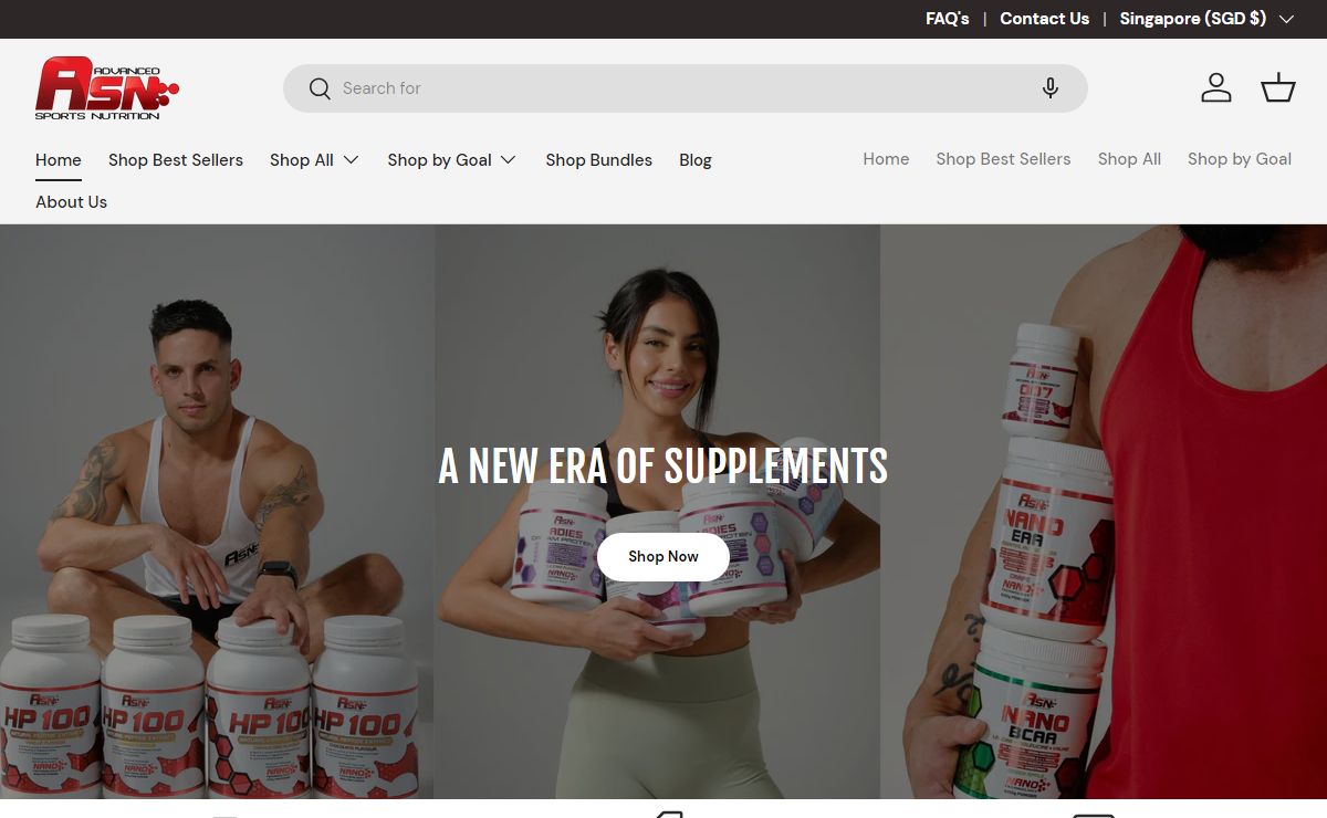 ASN Advanced Sports Nutrition | Australian Supplements & Protein