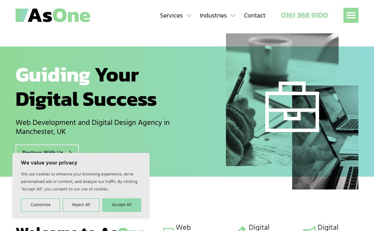 AsOne Digital Design and Web Development Agency