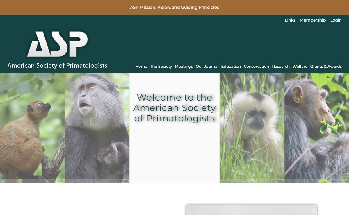 Home - American Society of Primatologists