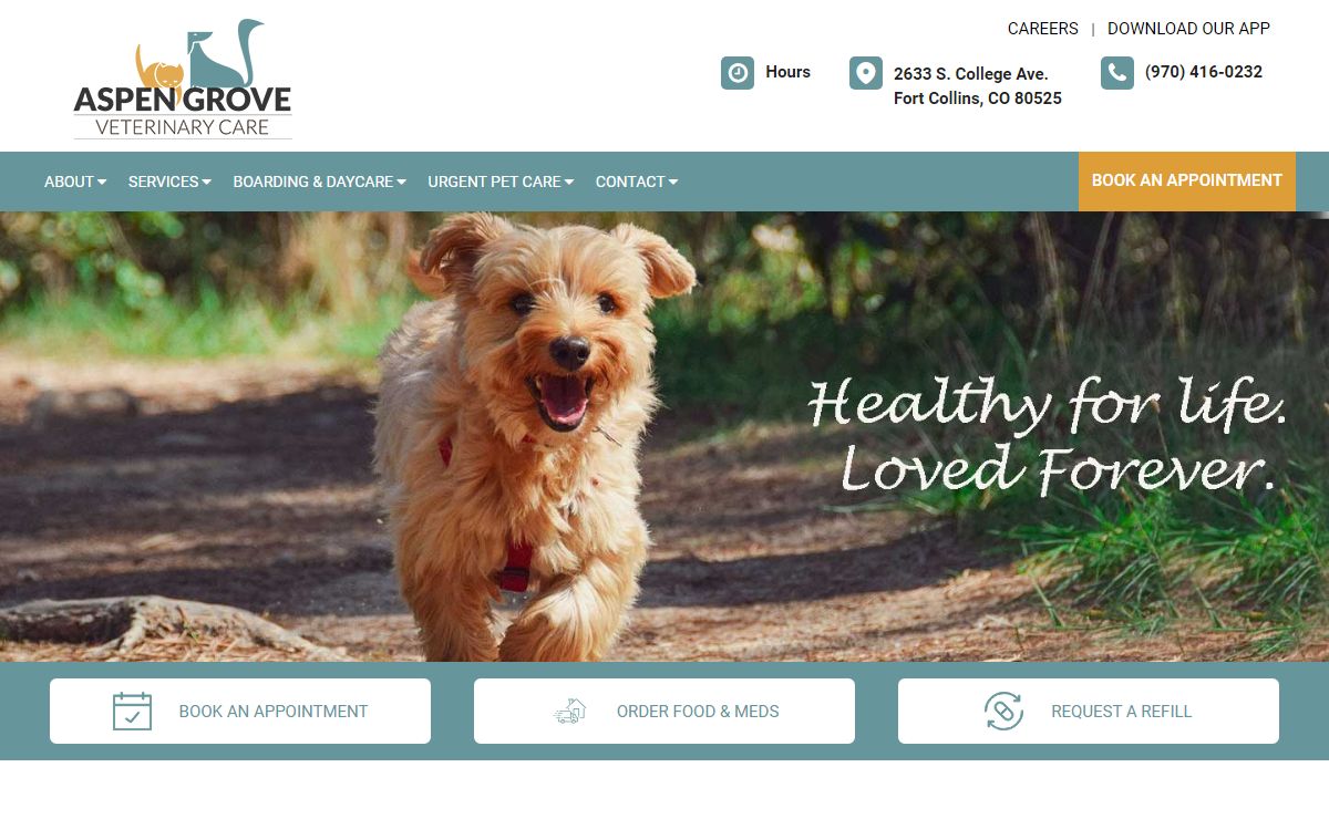 Aspen Grove Veterinary Care | Fort Collins Veterinarians