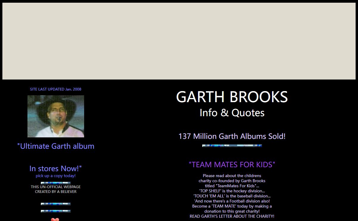 GARTH BROOKS