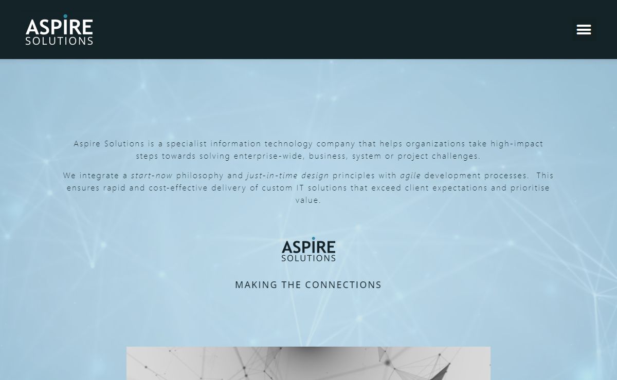 Aspire Solutions – Specialist Information Technology Company