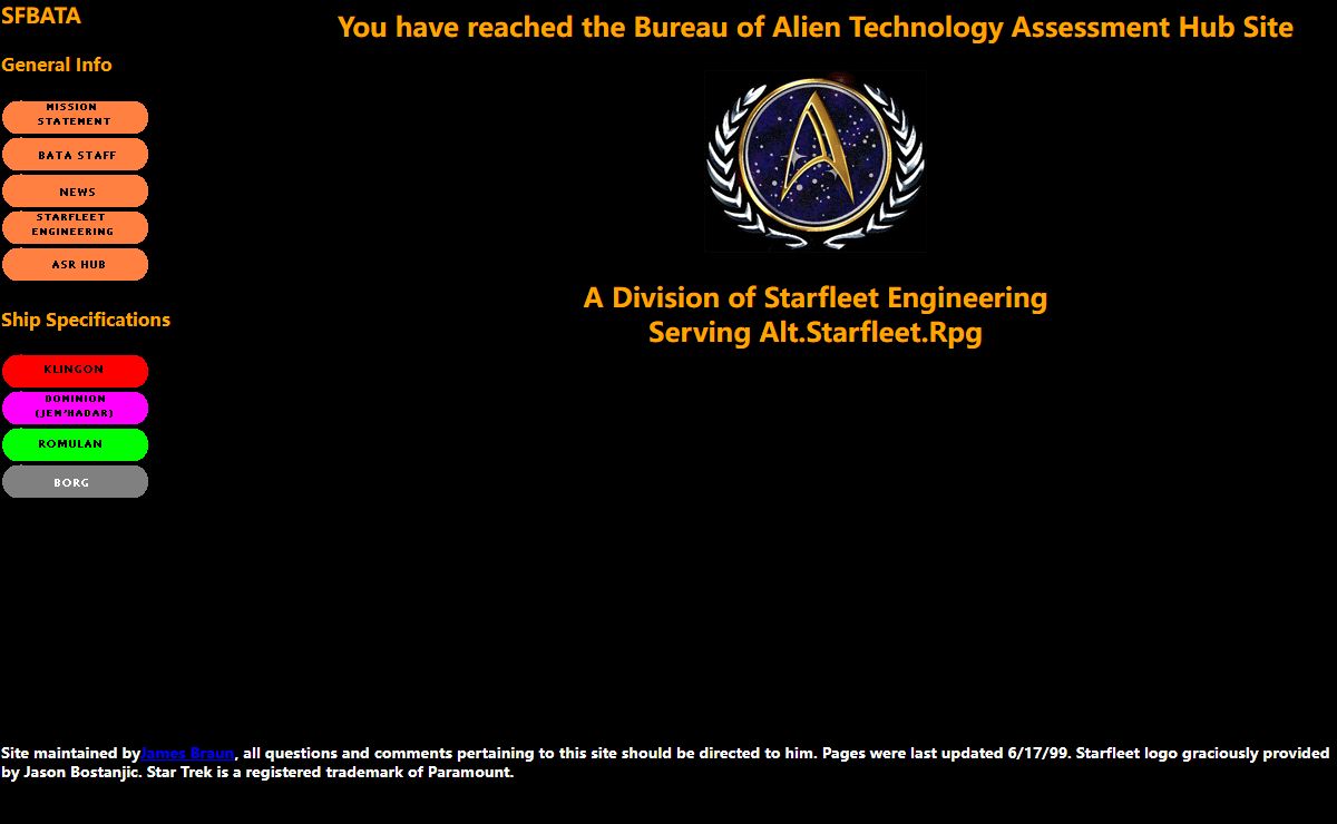Starfleet Bureau of Alien Technology Assessment