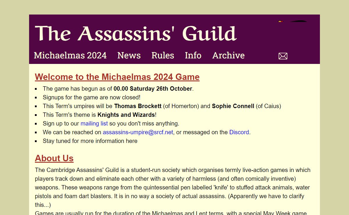 The Assassins' Guild