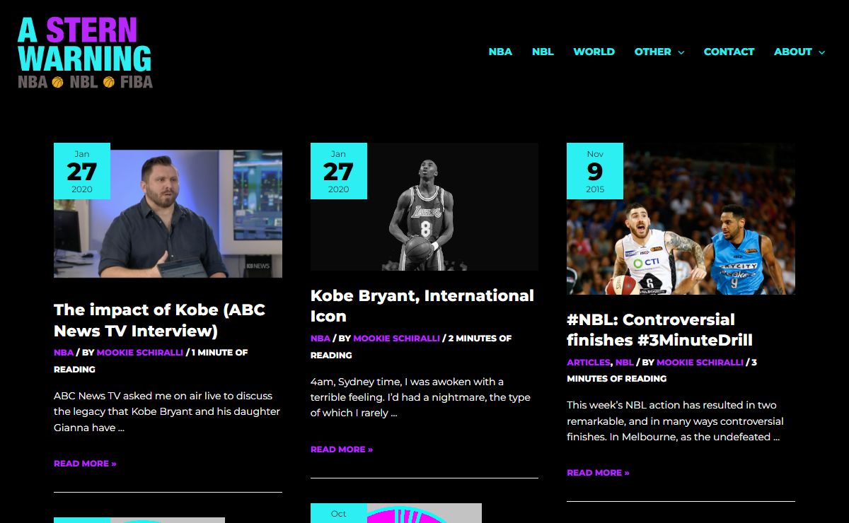 A Stern Warning - NBL and Australians in the NBA
