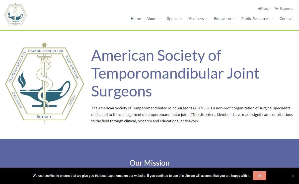 ASTMJS – American Society of Temporomandibular Joint Surgeons