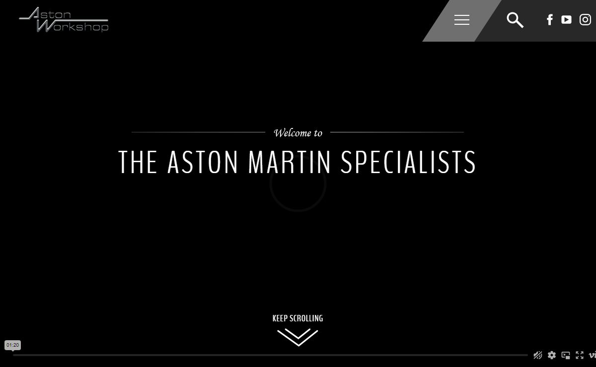 The Aston Martin Specialists | Aston Martin Sales | Aston Workshop Sales