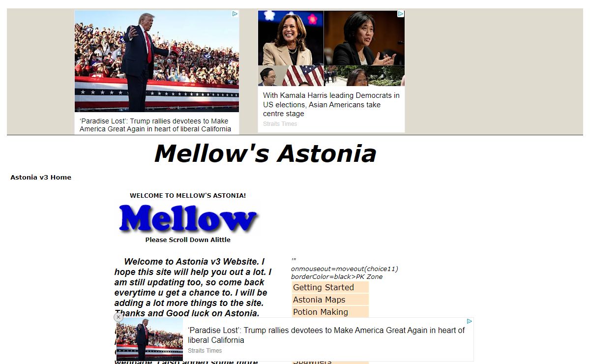 Mellow's Astonia