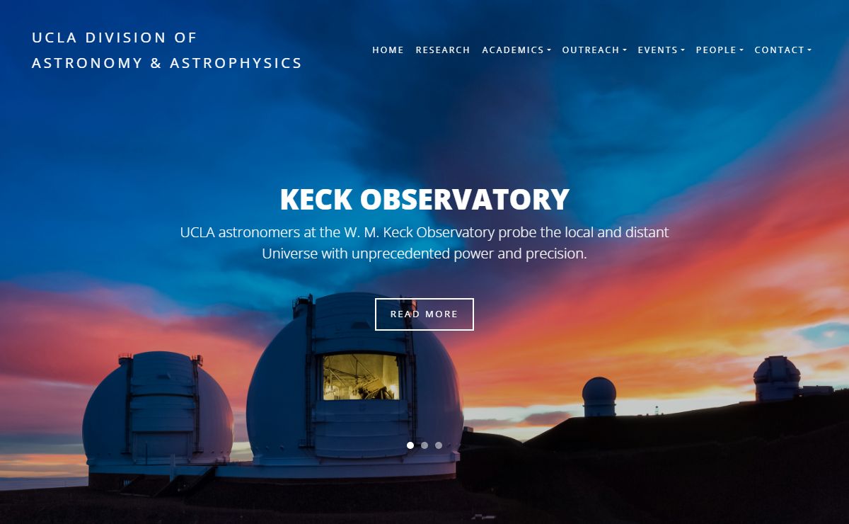 UCLA Division of Astronomy & Astrophysics