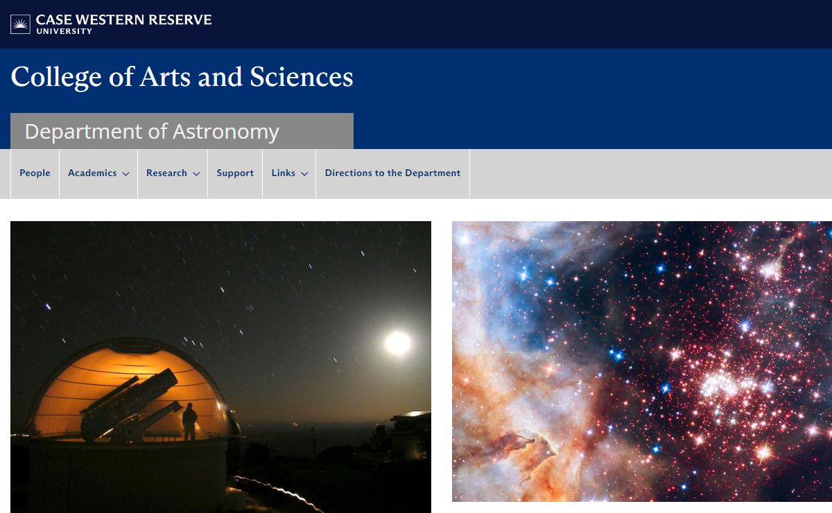 Department of Astronomy – CWRU