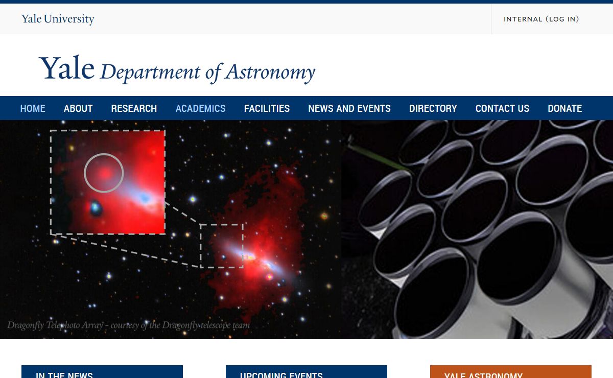 Welcome | Department of Astronomy
