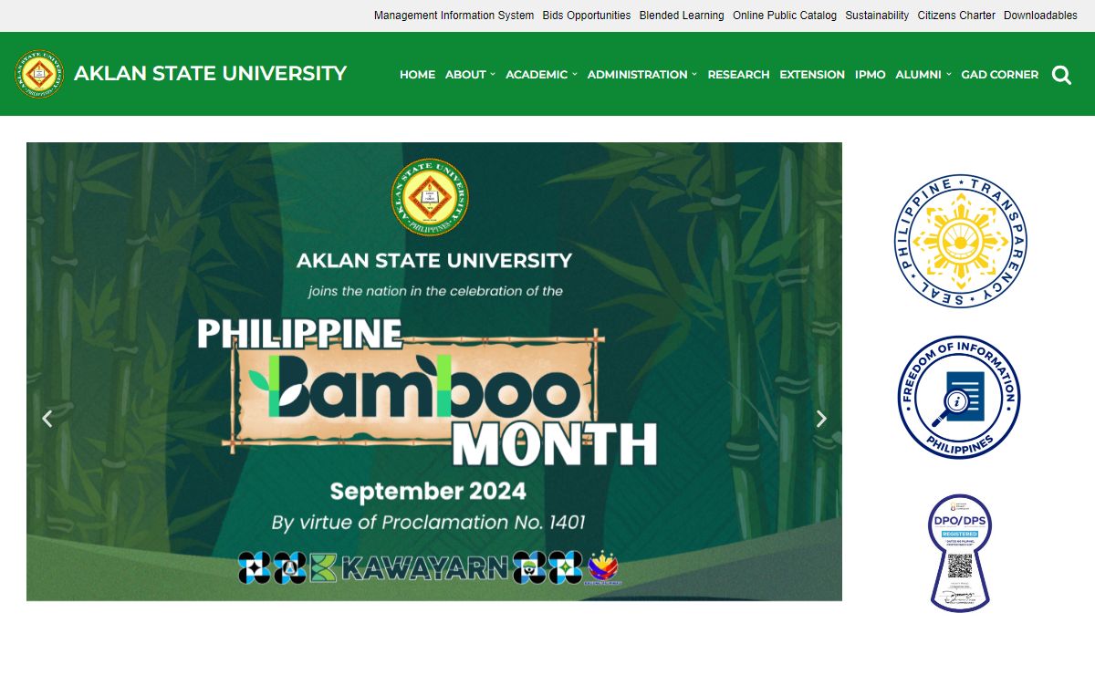 Aklan State University - AKLAN STATE UNIVERSITY
