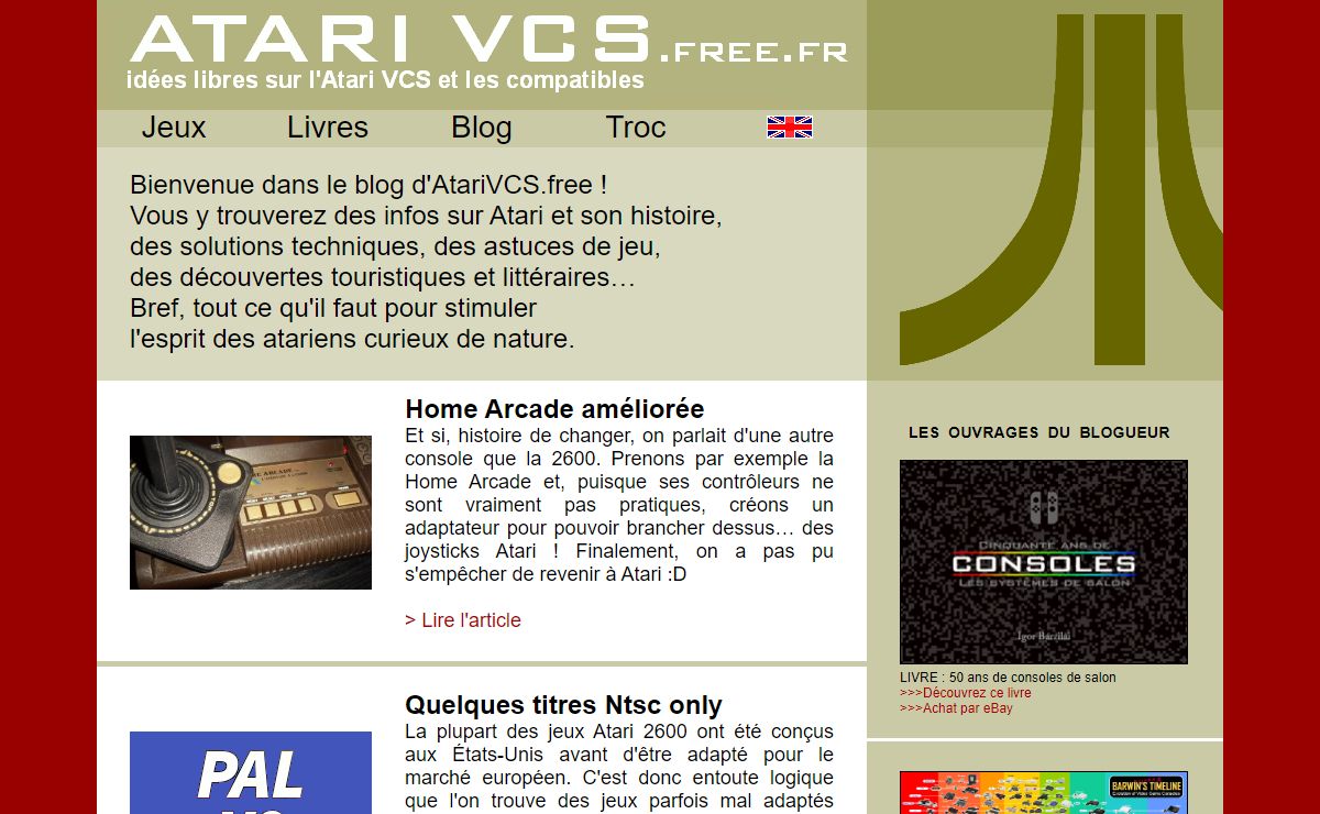 Atari VCS - Idées libres sur la console et ses variantes (Atari 2600, Junior, Jr, 7800, etc.)