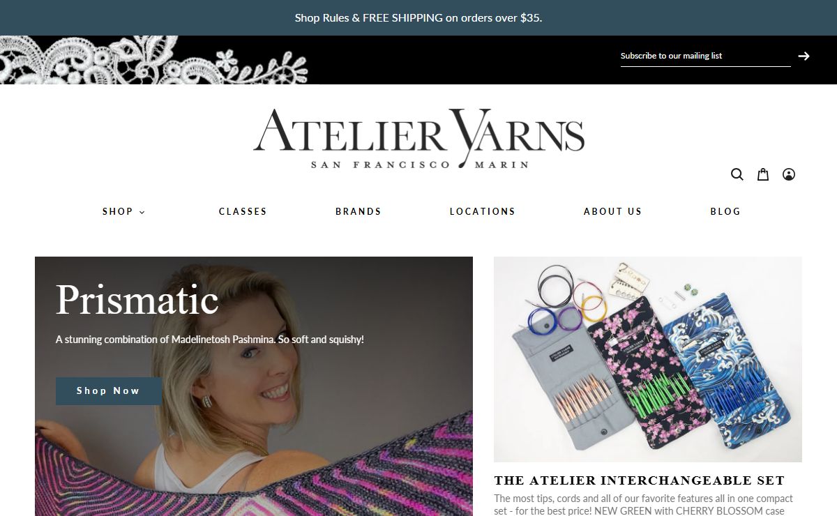 Atelier Yarns – ATELIER YARNS