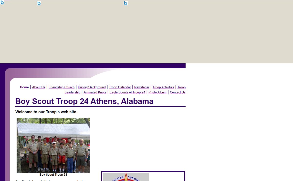 Boy Scout Troop 24 Athens, Alabama