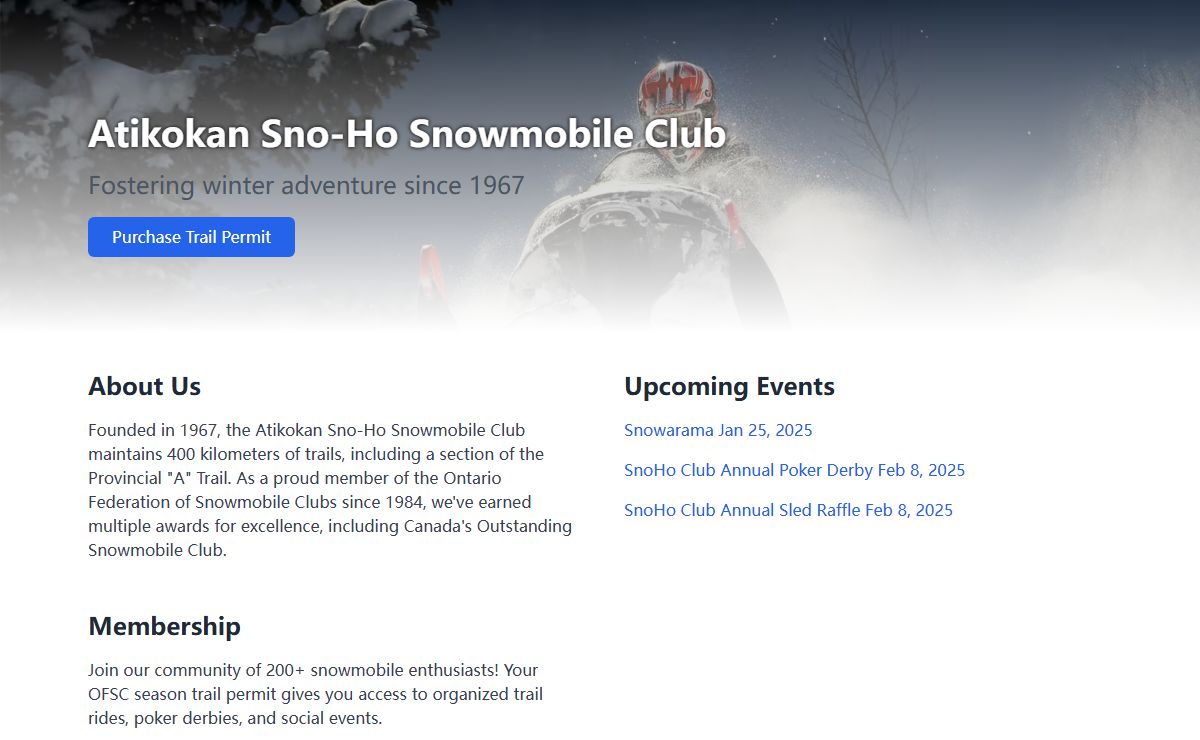 Atikokan SnoHo