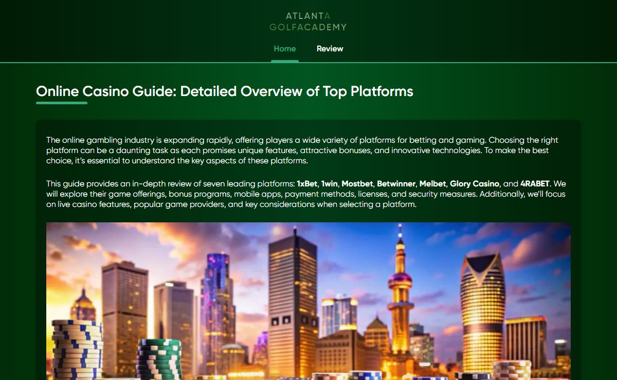 Your Guide to Top Online Casinos: Features, Bonuses, and More