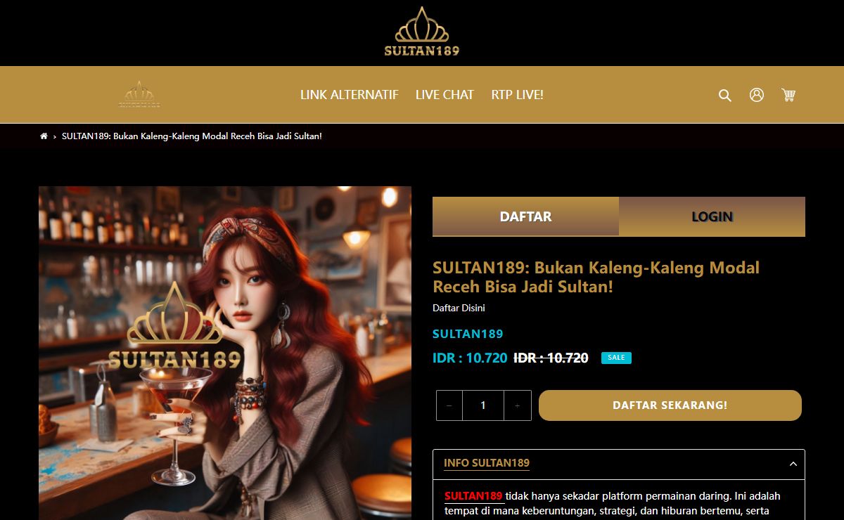 SULTAN189: Bukan Kaleng-Kaleng Modal Receh Bisa Jadi Sultan!
