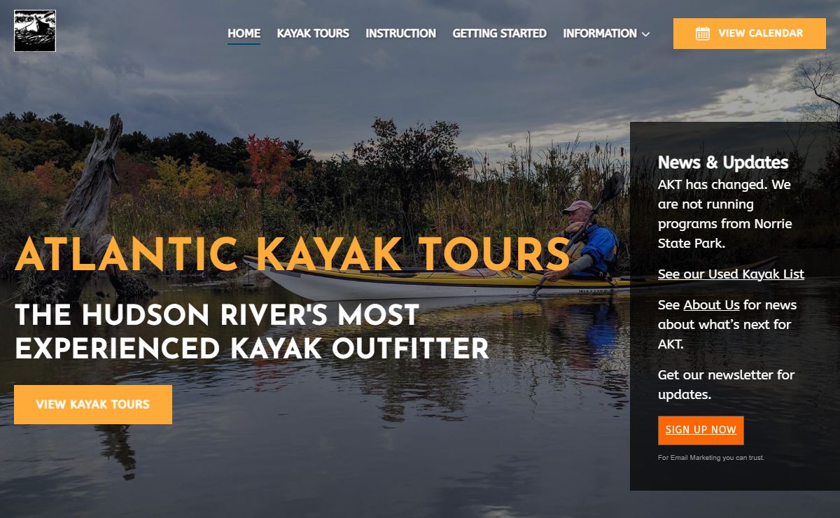 Atlantic Kayak Tours | Hudson River Kayak Tours in Saugerties