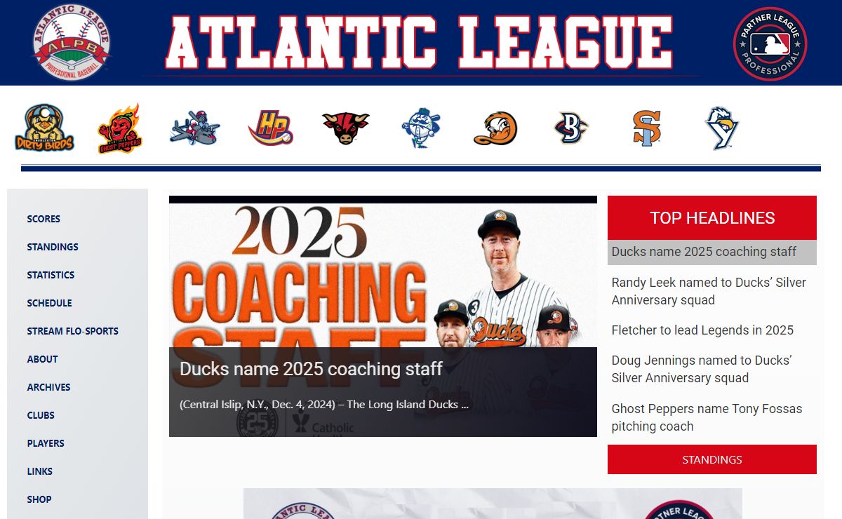 Atlantic League Pro Baseball – ALPB