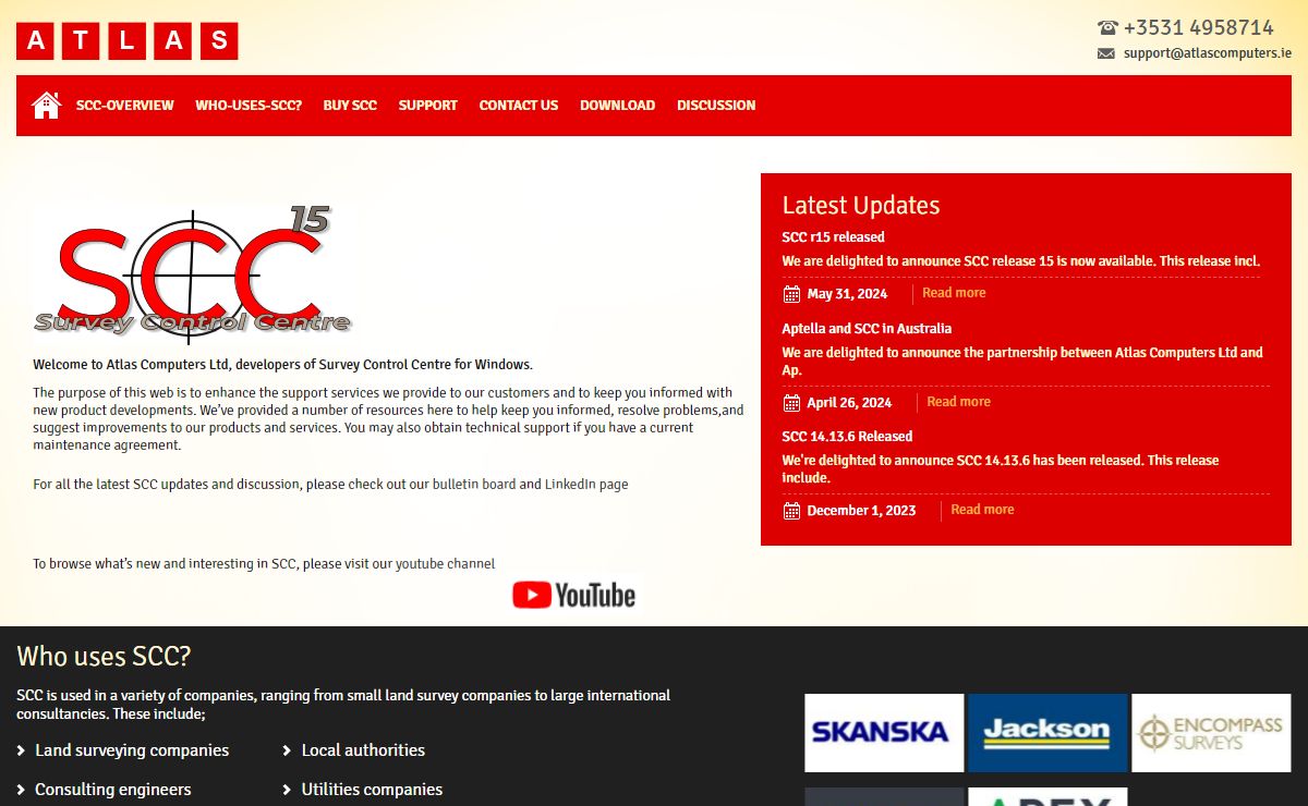 Atlas Survey Control SoftwareAtlas | Home page for Atlas Computers Ltd