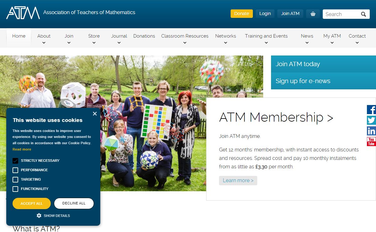 Association of Teachers of Mathematics - ATM