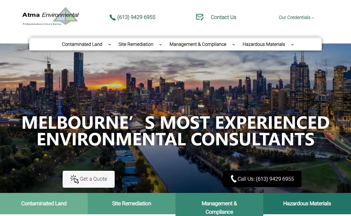 Environmental Consultants Melbourne, Environmental Consulting | Atma Environmental